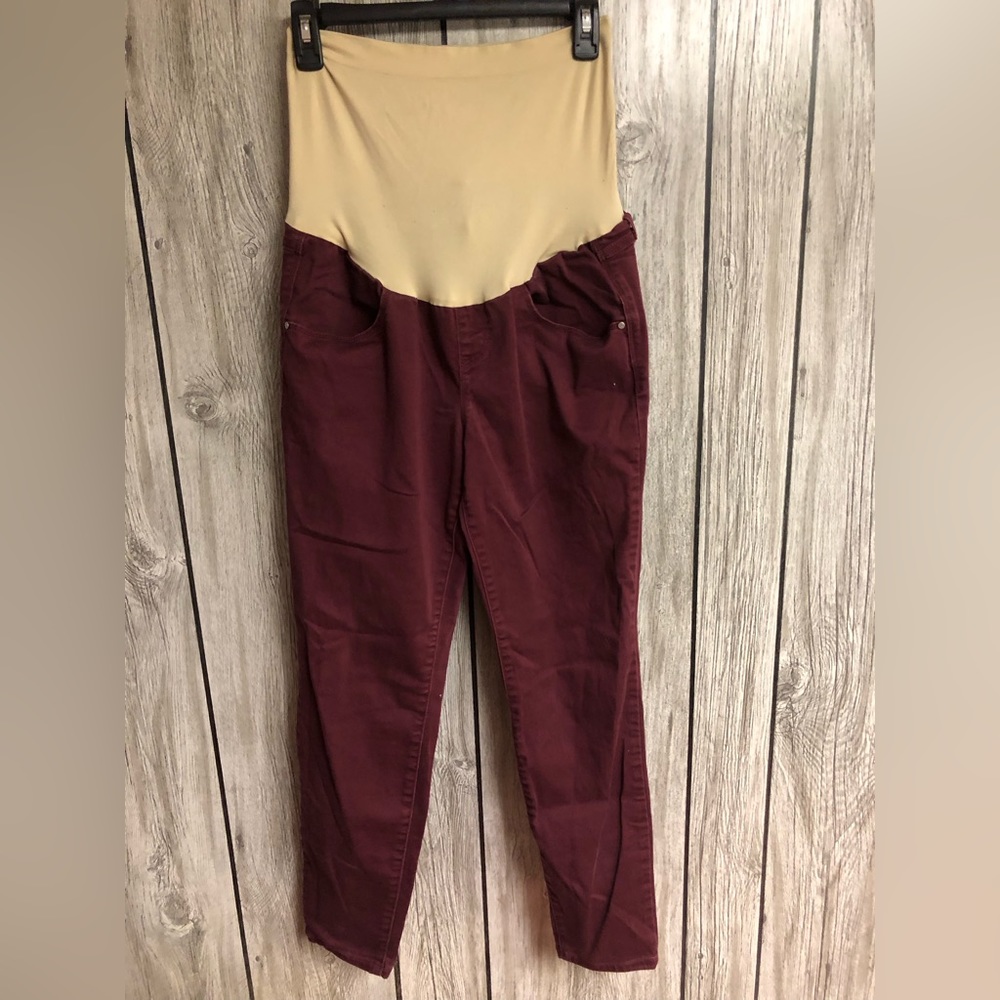 LC Lauren Conrad Women’s Maternity Jeggings Full Coverage Size 14